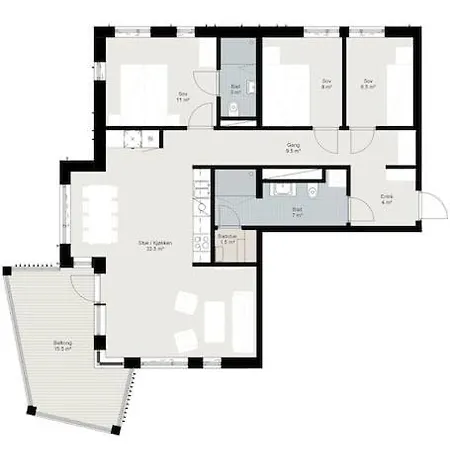 Luksus I Riddergaarden Apartment *